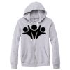 Adult Triblend Full-Zip Fleece Hooded Sweatshirt Thumbnail