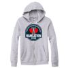 Adult Triblend Full-Zip Fleece Hooded Sweatshirt Thumbnail