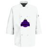 Button Chef Coat with Thermometer Pocket Thumbnail