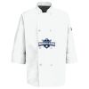 Eight Pearl Button Chef Coat with Thermometer Pocket Thumbnail