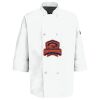 Button Chef Coat with Thermometer Pocket Thumbnail