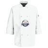 Button Chef Coat with Thermometer Pocket Thumbnail