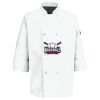 Button Chef Coat with Thermometer Pocket Thumbnail