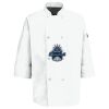 Eight Pearl Button Chef Coat with Thermometer Pocket Thumbnail