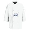 Eight Pearl Button Chef Coat with Thermometer Pocket Thumbnail