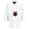 Button Chef Coat with Thermometer Pocket Thumbnail