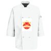 Button Chef Coat with Thermometer Pocket Thumbnail