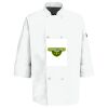 Button Chef Coat with Thermometer Pocket Thumbnail