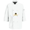 Button Chef Coat with Thermometer Pocket Thumbnail