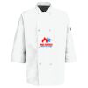 Button Chef Coat with Thermometer Pocket Thumbnail