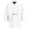 Button Chef Coat with Thermometer Pocket Thumbnail