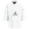 Button Chef Coat with Thermometer Pocket Thumbnail