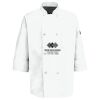 Button Chef Coat with Thermometer Pocket Thumbnail