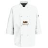 Button Chef Coat with Thermometer Pocket Thumbnail