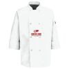 Button Chef Coat with Thermometer Pocket Thumbnail