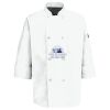 Button Chef Coat with Thermometer Pocket Thumbnail