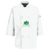 Button Chef Coat with Thermometer Pocket Thumbnail
