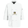 Button Chef Coat with Thermometer Pocket Thumbnail