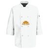 Button Chef Coat with Thermometer Pocket Thumbnail