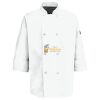 Button Chef Coat with Thermometer Pocket Thumbnail