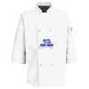 Button Chef Coat with Thermometer Pocket Thumbnail