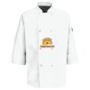 Button Chef Coat with Thermometer Pocket Thumbnail