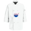 Button Chef Coat with Thermometer Pocket Thumbnail