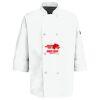 Button Chef Coat with Thermometer Pocket Thumbnail