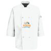 Button Chef Coat with Thermometer Pocket Thumbnail