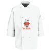 Button Chef Coat with Thermometer Pocket Thumbnail
