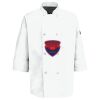 Eight Pearl Button Chef Coat with Thermometer Pocket Thumbnail
