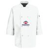 Button Chef Coat with Thermometer Pocket Thumbnail