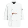 Button Chef Coat with Thermometer Pocket Thumbnail