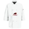 Button Chef Coat with Thermometer Pocket Thumbnail