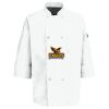 Button Chef Coat with Thermometer Pocket Thumbnail