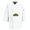 Button Chef Coat with Thermometer Pocket Thumbnail