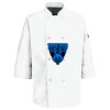 Button Chef Coat with Thermometer Pocket Thumbnail