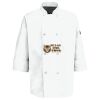 Button Chef Coat with Thermometer Pocket Thumbnail