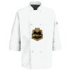 Button Chef Coat with Thermometer Pocket Thumbnail