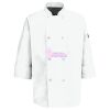 Button Chef Coat with Thermometer Pocket Thumbnail