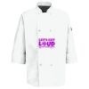 Button Chef Coat with Thermometer Pocket Thumbnail