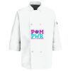 Button Chef Coat with Thermometer Pocket Thumbnail
