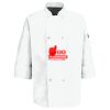 Button Chef Coat with Thermometer Pocket Thumbnail