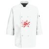 Button Chef Coat with Thermometer Pocket Thumbnail