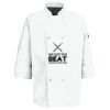 Button Chef Coat with Thermometer Pocket Thumbnail