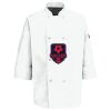 Button Chef Coat with Thermometer Pocket Thumbnail