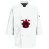 Eight Pearl Button Chef Coat with Thermometer Pocket Thumbnail