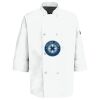 Eight Pearl Button Chef Coat with Thermometer Pocket Thumbnail