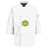 Button Chef Coat with Thermometer Pocket Thumbnail