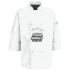 Button Chef Coat with Thermometer Pocket Thumbnail